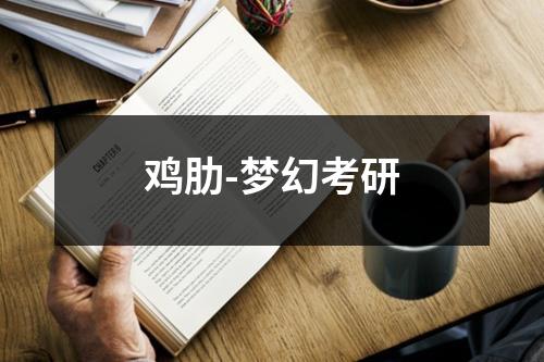 鸡肋-梦幻考研