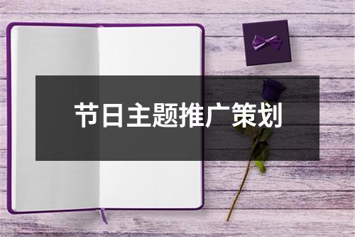 节日主题推广策划 - 59数据网